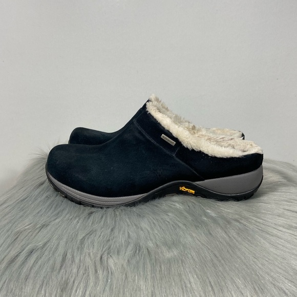 dansko parson black suede